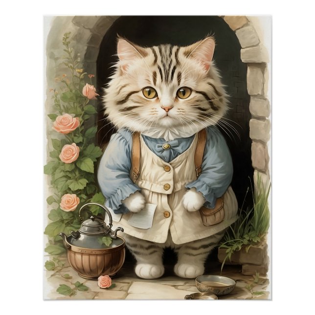 Poster Chat Ragamuffin (Devant)