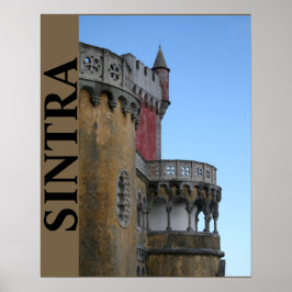 Poster Château à Sintra, Portugal