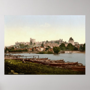 Poster Château Angleterre de Windsor