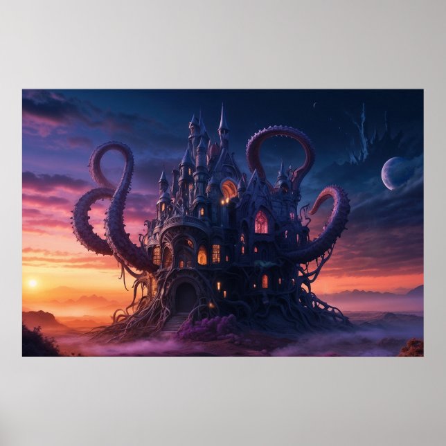 Poster Château cosmique d'Eons (Devant)