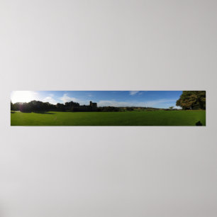 Poster Château d'Alnwick Panoramique