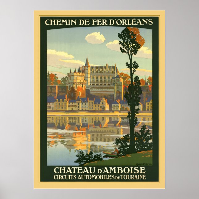 Poster Château d'Amboise (Devant)