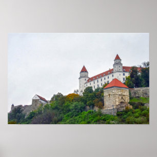 Poster Château de Bratislava, Slovaquie