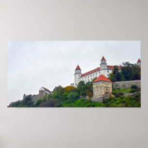 Poster Château de Bratislava, Slovaquie