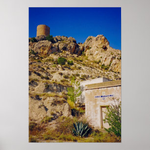 Poster Château de Castalla