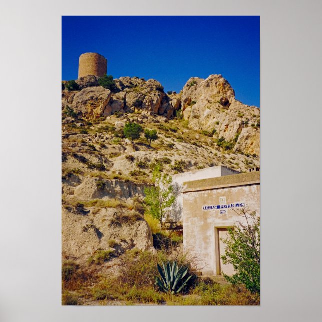 Poster Château de Castalla (Devant)