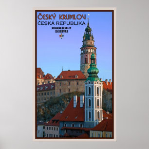 Poster Château de Cesky Krumlov