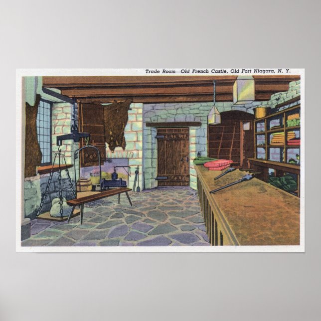 Poster Château de De Lery et vue commémorative de Rush-Ba (Devant)
