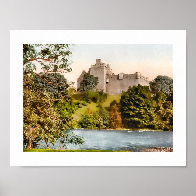 Poster Château de Doune, Stirling, Écosse (Devant)
