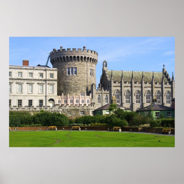 Poster Château de Dublin (Devant)