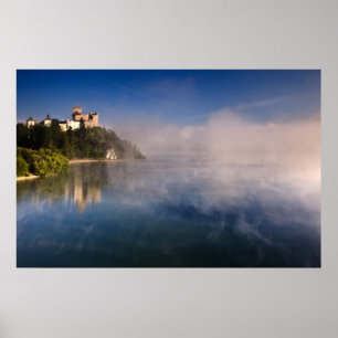 Poster Château de Dunajec (Zamek Niedzica) Pieniny, Polog