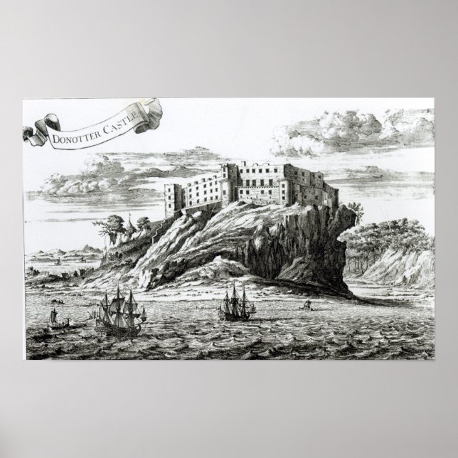 Poster Château de Dunnottar (Devant)