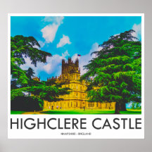 Château de Highclere, Hampshire, Angleterre