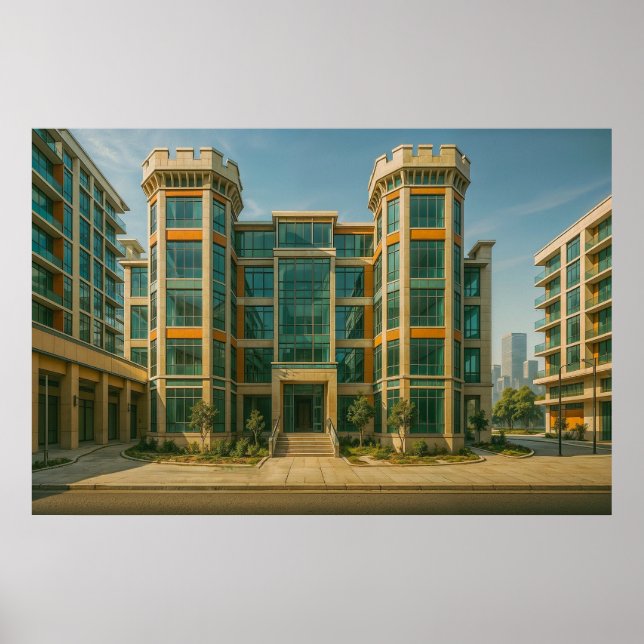 Poster Château de la Citadelle de Cristal (Devant)