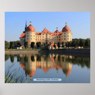 Poster Château de Moritzburg, Allemagne