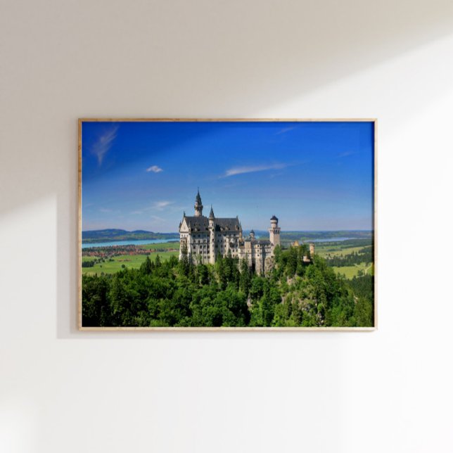 Poster Château de Neuschwanstein Allemagne (Créateur téléchargé)