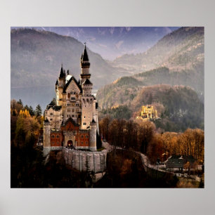 Poster Château de Neuschwanstein Allemagne
