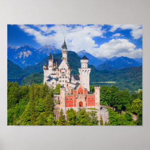 Poster Château de Neuschwanstein Allemagne
