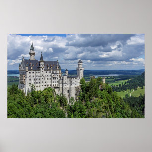 Poster Château de Neuschwanstein Allemagne