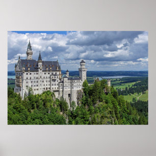 Poster Château de Neuschwanstein Allemagne