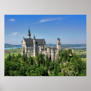 Poster Château de Neuschwanstein, Bavière Allemagne