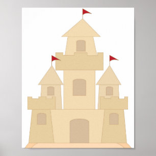 Poster Château de Sand