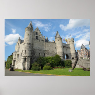 Poster château de Steen