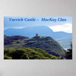 Poster Château de Varrich - MacKay Clan