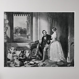 Poster Château de Windsor dans les temps modernes