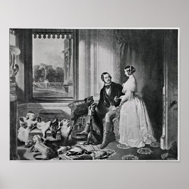 Poster Château de Windsor dans les temps modernes (Devant)