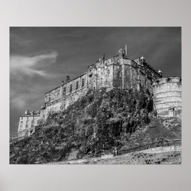 Poster Château d'Édimbourg, Écosse (Devant)