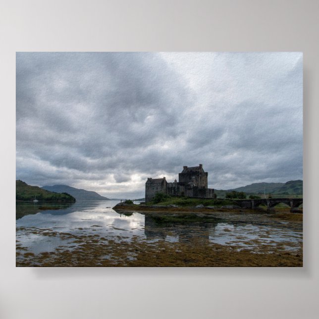 Poster château d'Eilean Donan (Devant)