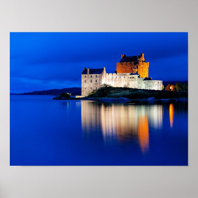 Poster Château d'Eilean Donan (Devant)