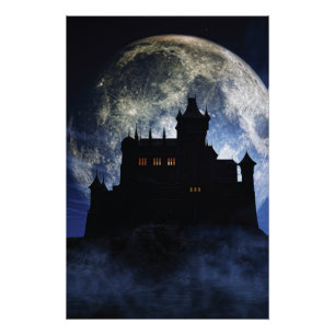 Poster Château d'Imaginaire la nuit