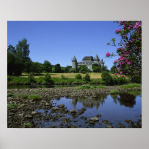 Poster Château d'Inverdie, Strathclyde, Écosse
