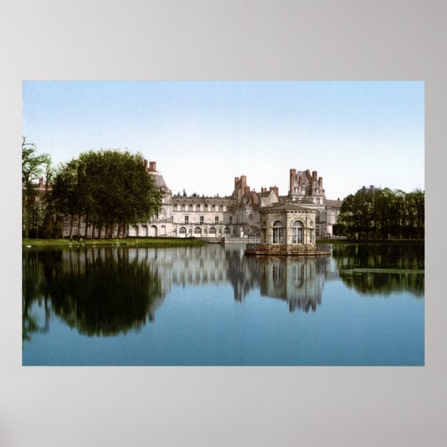 Poster Château Fontainebleau (Devant)