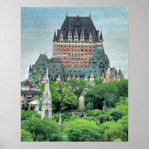 Poster Château Frontenac Québec
