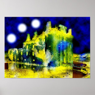 Poster Château hanté