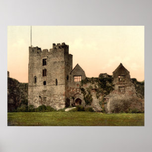 Poster Château II, Shropshire, Angleterre de Ludlow