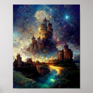 Poster Château magique de l'Imaginaire