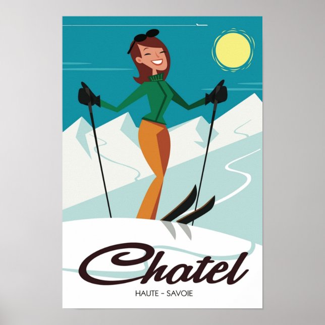 Poster Chatel (Devant)