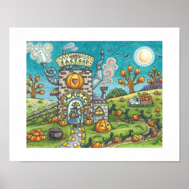 POSTER CHATS NOIRS ET TÉMOINS ASSEMBLY LIGNE PIE USTORY D (Devant)