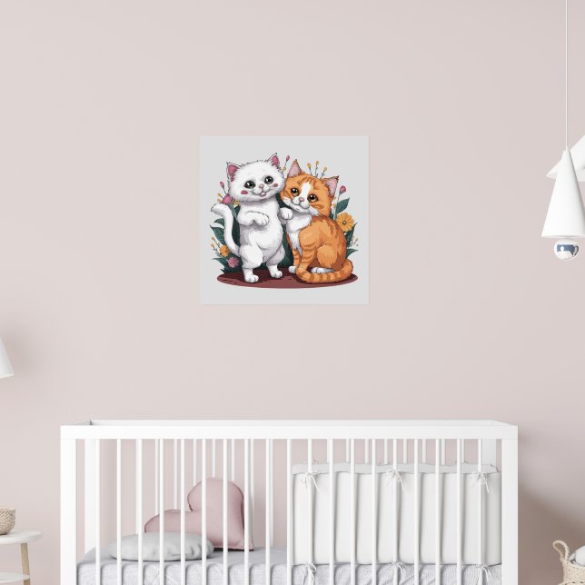 Poster Chats perses (Pépinière 2)