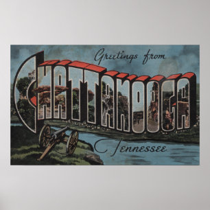 Poster Chattanooga (Tennessee)