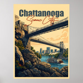 Poster Chattanooga Tennessee