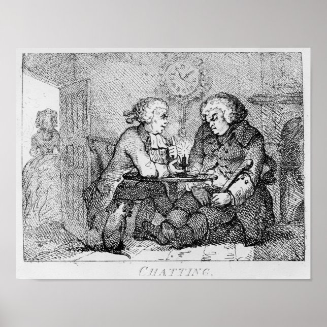 Poster Chatte, illustration (Devant)