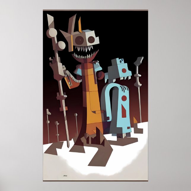 Poster Chatterbox - Ken Gage Surreal Art (Devant)