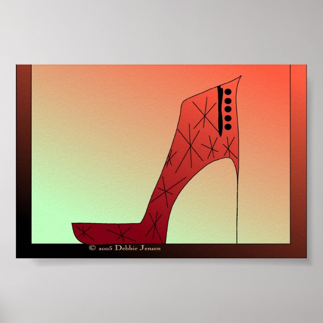 Poster Chaussure de démarrage Mania II (Devant)