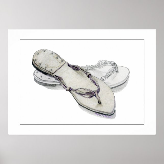 Poster Chaussures (Devant)