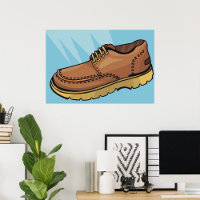 Poster Chaussures Brown